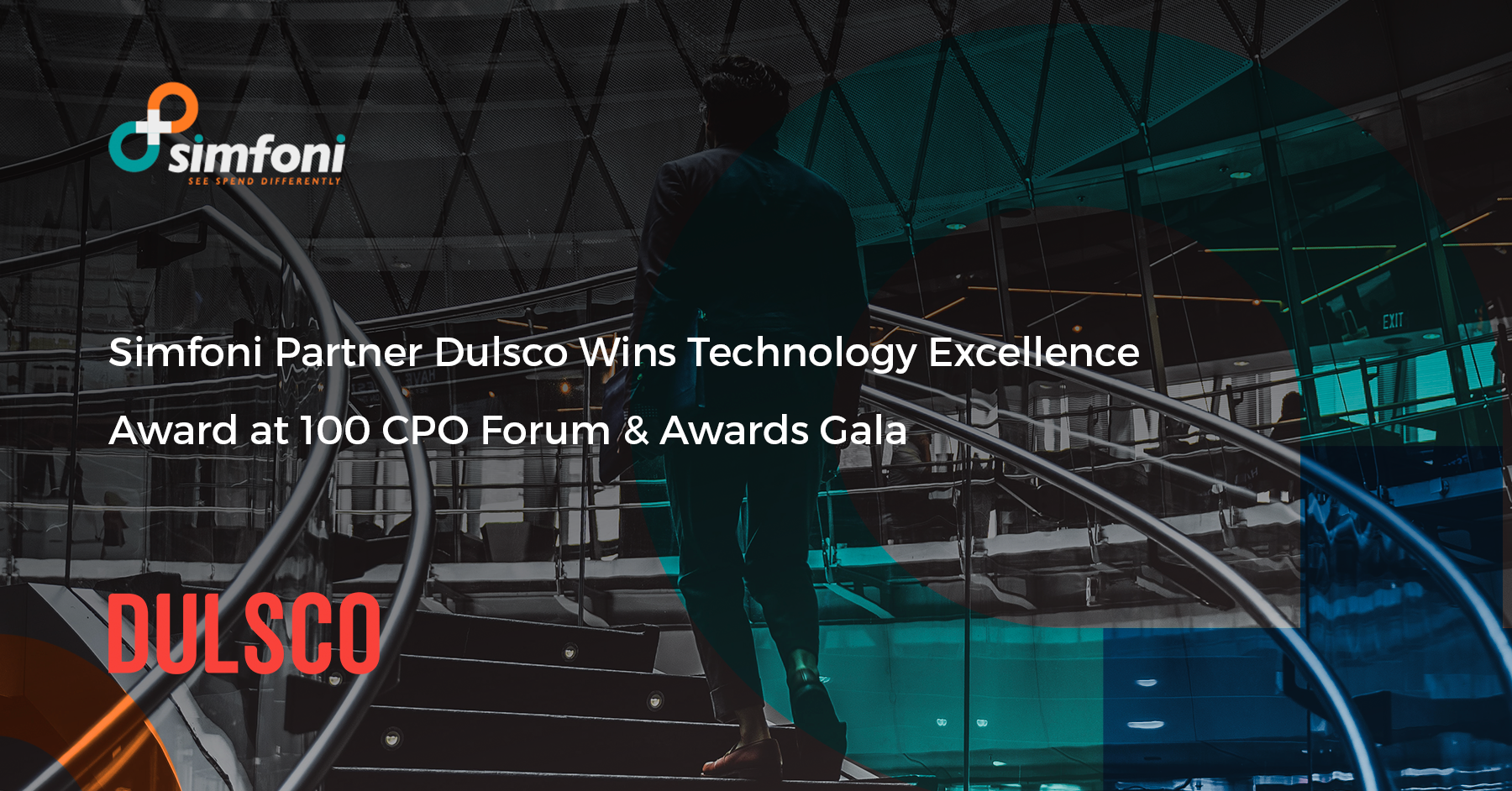 Simfoni Partner Dulsco Wins Technology Excellence Award at 100 CPO Forum & Awards Gala