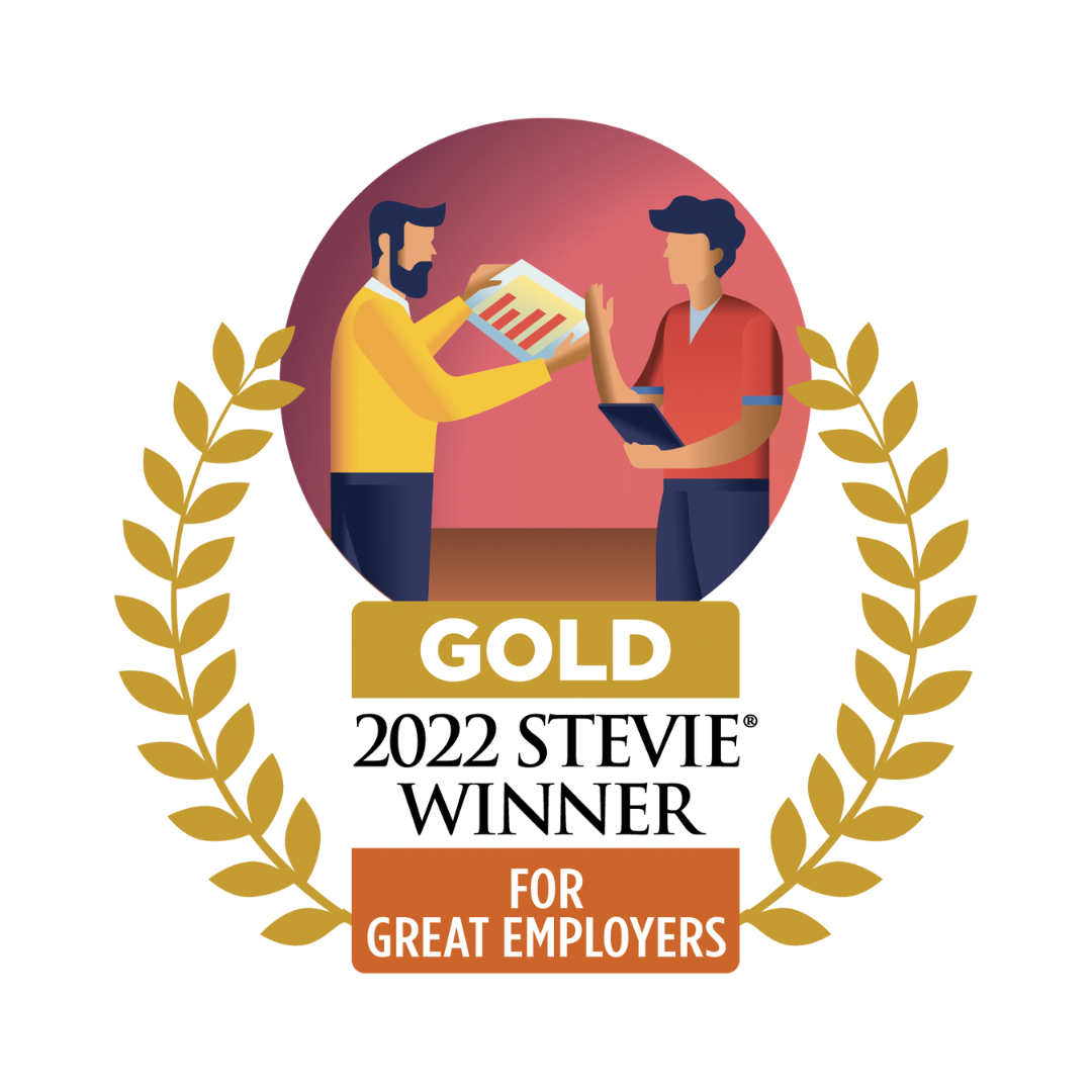Gold Stevie&reg; Award in the Employer of the Year