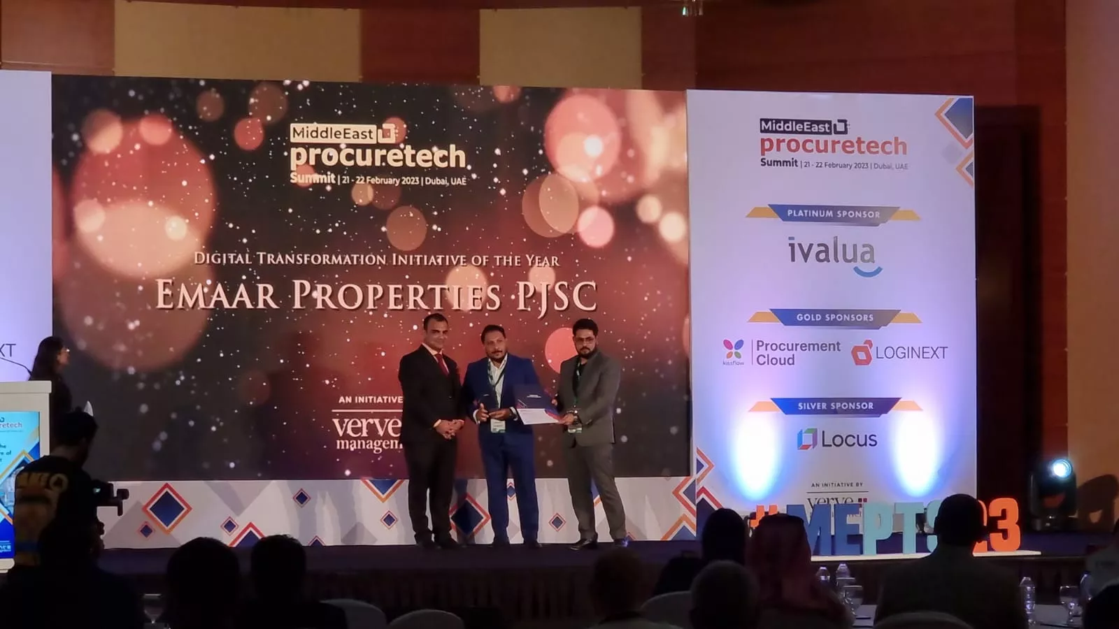 Emaar Properties Wins 2023 &lsquo;Digital Transformation of the Year&rsquo; Award at Middle East Procuretech Summit