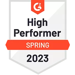 G2 High Performer Spring 2023 - Spend Analysis