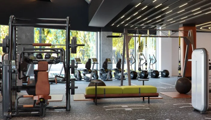 The Fusion of Luxurious Comfort and Effective Fitness at a Resort